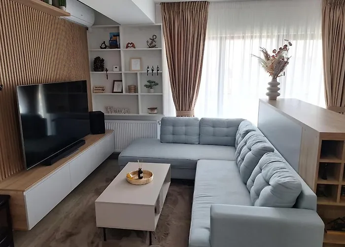 Appartement Charming One Bedroom With Balcony & Parking Bucarest